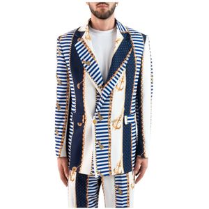 Corsinelabedoli, Heren, Jassen, Veelkleurig, Maat: XS Wol,