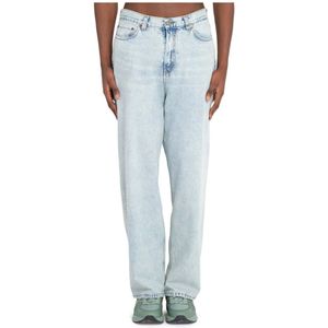 Haikure, Heren, Jeans, Blauw, Maat: W33 Denim,