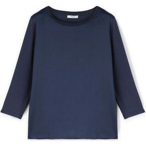 Motivi, Dames, Tops, Blauw, Maat: XS Katoen,