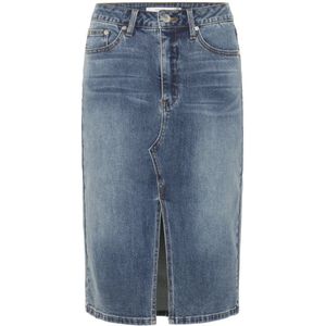 Gestuz, Dames, Rokken, Blauw, Maat: 2XS Denim,