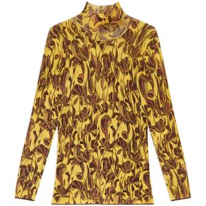 Maliparmi, Dames, Truien, Geel, Maat: XS Wol,