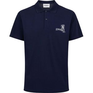 Iceberg, Heren, Tops, Blauw, Maat: S Piqué,