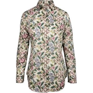 Xacus, Dames, Blouses & Shirts, Veelkleurig, Maat: XS Katoen,