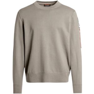 Parajumpers, Heren, Sweatshirts & Hoodies, Grijs, Maat: M Katoen,