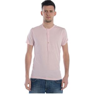Daniele Alessandrini, Heren, Tops, Roze, Maat: S Katoen,