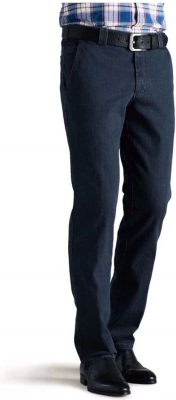 Meyer, Heren, Jeans, Blauw, Maat: W40 Denim,