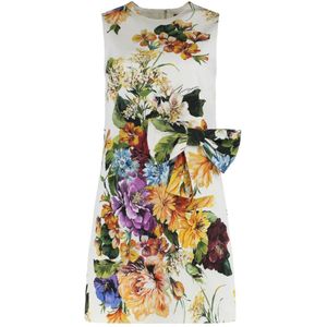 Dolce & Gabbana, Dames, Jurken, Veelkleurig, Maat: S Katoen,