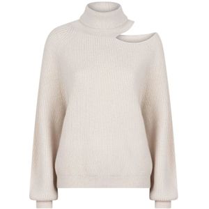 Dante 6, Dames, Truien, Beige, Maat: XS Wol,