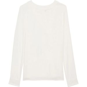 Ines de la Fressange Paris, Dames, Blouses & Shirts, Wit, Maat: 2XS