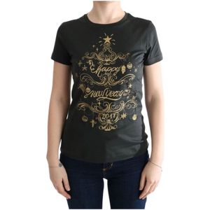 Dolce & Gabbana, Dames, Tops, Groen, Maat: S Katoen,