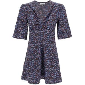 Multicolor Ganni Panterprint Mouwloze Jurken kopen Tot 50 korting beslist