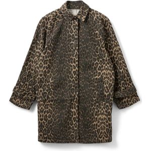 Sofie Schnoor - Luipaardprint Jas - Lichtbruin - Dames
