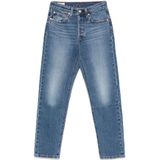 Levi's, Dames, Jeans, Blauw, Maat: W25 Denim,