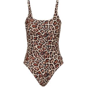 Goldbergh, Dames, Badkleding, Bruin, Maat: XS Poliester,