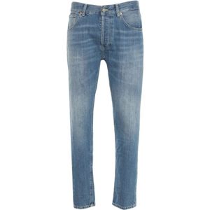 Dondup, Heren, Jeans, Blauw, Maat: W32 Katoen,