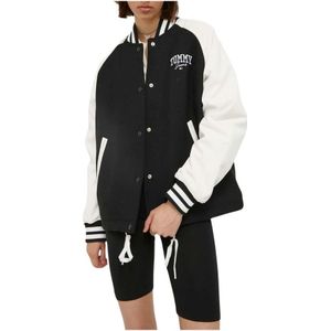 Tommy Hilfiger, Dames, Jassen, Zwart, Maat: M