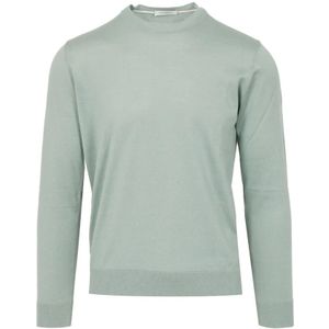 Paolo Pecora, Heren, Truien, Groen, Maat: S Katoen,