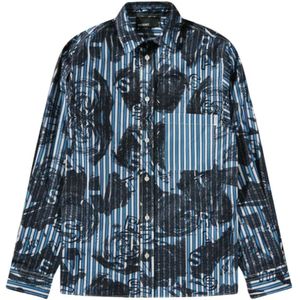 Rassvet, Heren, Overhemden, Blauw, Maat: L Katoen,