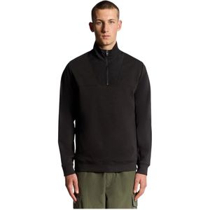 Lyle & Scott, Heren, Sweatshirts & Hoodies, Zwart, Maat: S