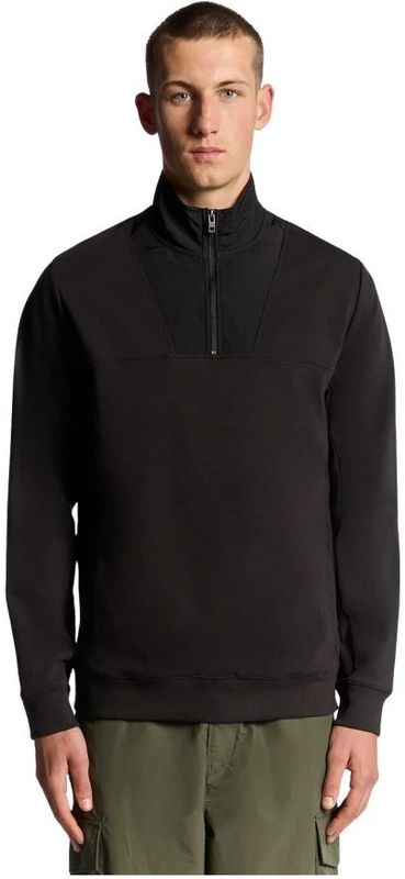 Lyle & Scott, Heren, Sweatshirts & Hoodies, Zwart, Maat: S