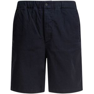 Norse Projects, Heren, Korte broeken, Blauw, Maat: XL Katoen,
