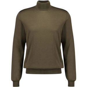 Boglioli, Heren, Truien, Groen, Maat: S Wol,