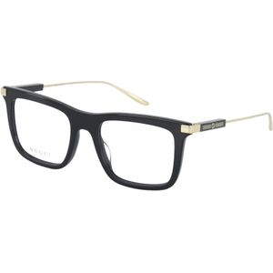 Gucci, unisex, Accessoires, Zwart, Maat: 53 MM Leer,