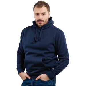 Champion Logo Hoodie Navy Blauw - Heren - Hoodies