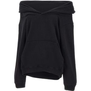 MM6 Maison Margiela - Sweatshirt - Zwart - Katoen