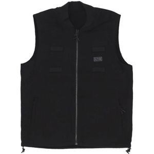 Dolly Noire, Heren, Jassen, Zwart, Maat: S Katoen,