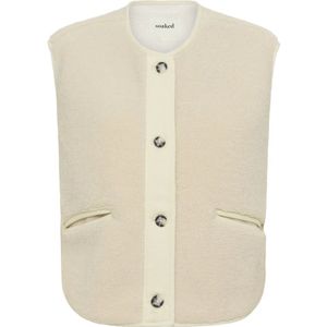 Soaked in Luxury, Dames, Jassen, Beige, Maat: L Poliester,