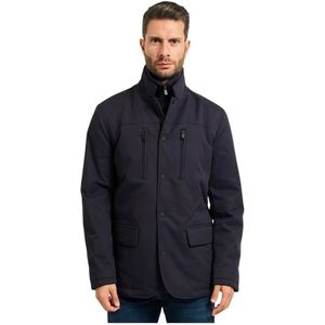 Save The Duck, Heren, Mantels, Blauw, Maat: M