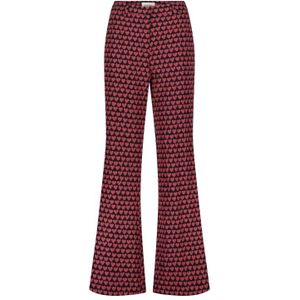 Fabienne Chapot, Dames, Broeken, Rood, Maat: XL Leer,