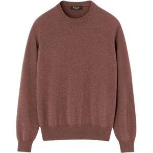 Loro Piana, Heren, Truien, Rood, Maat: 2XL Kasjmier,