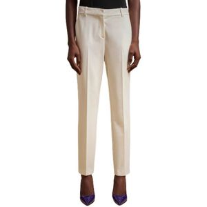Liviana Conti, Dames, Broeken, Wit, Maat: M Leer,