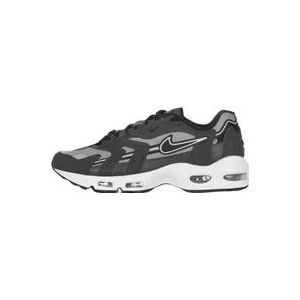 Nike Cool Grey Lage Sneaker - Air Max 96 II , Black , Heren , Maat: 38 1/2 EU