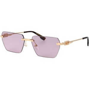 Dsquared2 - D2 0102/S - Zonnebrillen - Metaal - Goud - Geometrisch