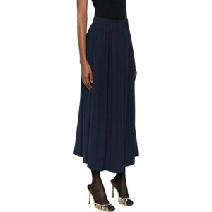 Forte Forte, Dames, Rokken, Blauw, Maat: M