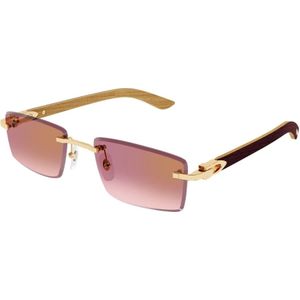 Cartier, Heren, Accessoires, Geel, Maat: 56 MM Nylon,