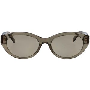 SAINT LAURENT - SL M148 004 - Zonnebril - Bruin Grijs - Acetaat