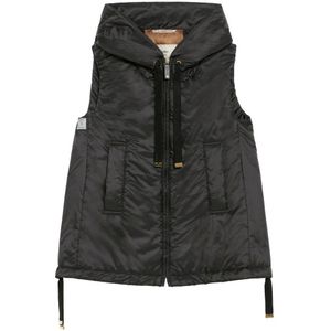 Max Mara, Dames, Jassen, Zwart, Maat: 2XS