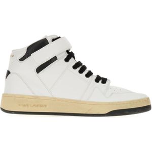 Saint Laurent, Heren, Schoenen, Wit, Maat: 40 EU Leer,