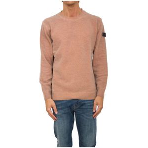 Peuterey, Heren, Truien, Roze, Maat: M Wol,