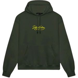Dolly Noire, Heren, Sweatshirts & Hoodies, Groen, Maat: L Katoen,