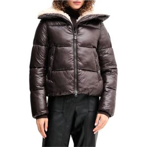 Save The Duck, Dames, Jassen, Bruin, Maat: M Nylon,