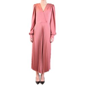 Twinset, Dames, Jurken, Roze, Maat: M Poliester,