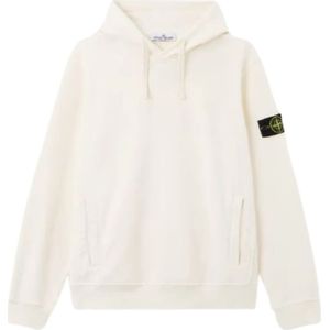 Stone Island, Heren, Sweatshirts & Hoodies, Wit, Maat: M