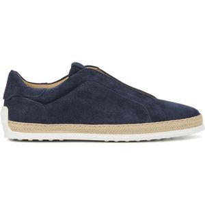 Tod's Blauwe Instapschoenen , Blue , Heren , Maat: 42 EU