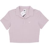 Nike - Essentiële Crop Polo - Paars - Dames