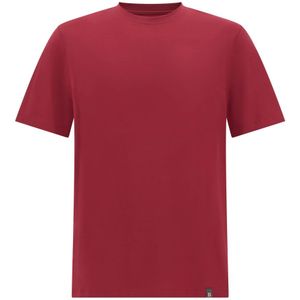 Boggi Milano - T-shirt - Rood - Supima-katoen en Spandex